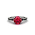 Traditional Ruby Engagement Ring - Elaine No. 42