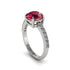 Traditional Ruby Engagement Ring - Elaine No. 12