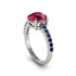 Traditional Ruby Engagement Ring - Elaine No. 72