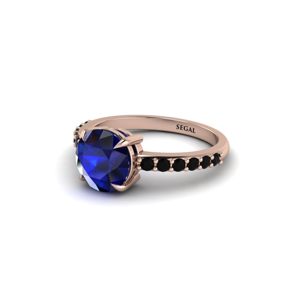 Traditional Sapphire Engagement Ring - Elaine No. 44