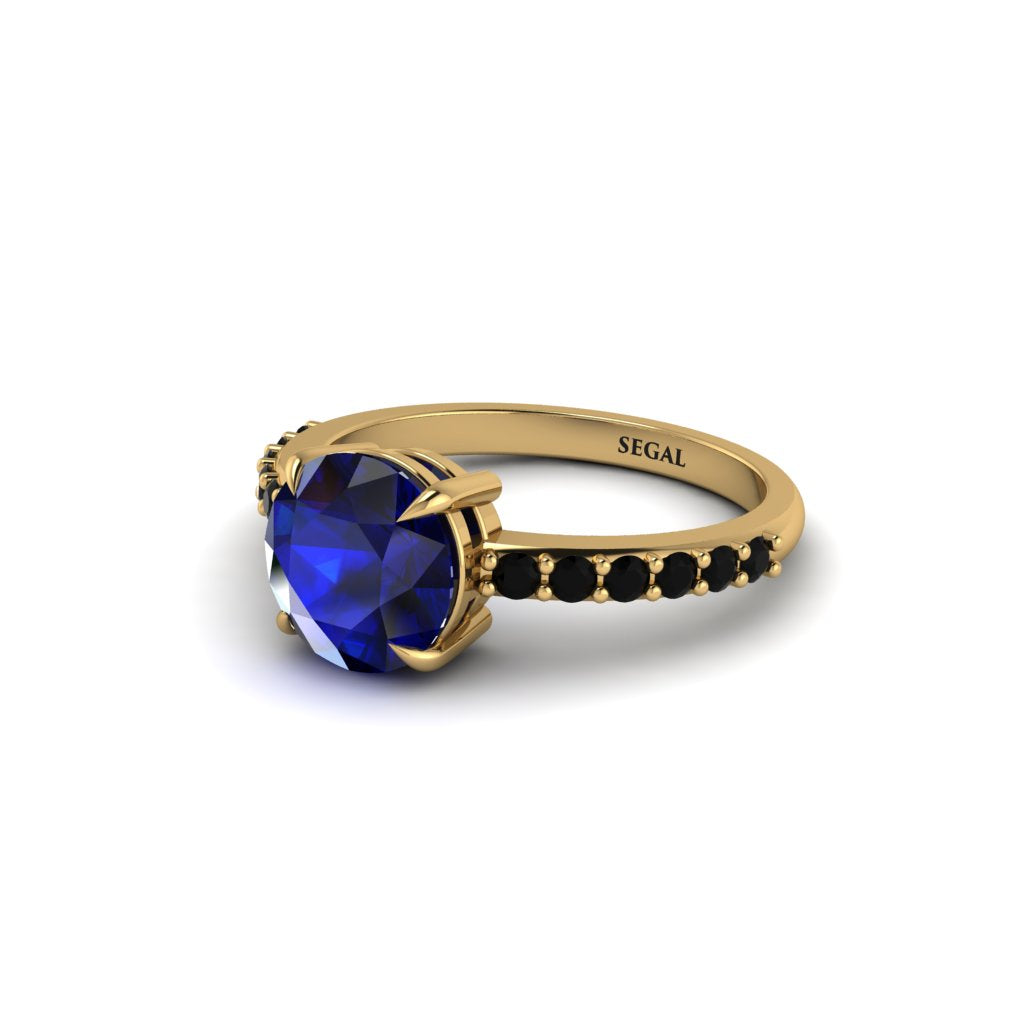 Traditional Sapphire Engagement Ring - Elaine No. 43