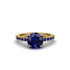 Traditional Sapphire Engagement Ring - Elaine No. 73