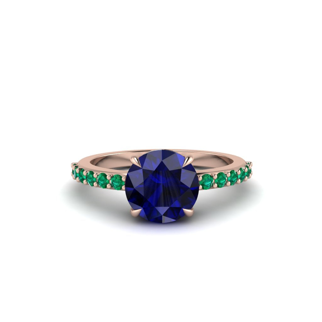 Traditional Sapphire Engagement Ring - Elaine No. 29
