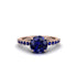 Traditional Sapphire Engagement Ring - Elaine No. 74