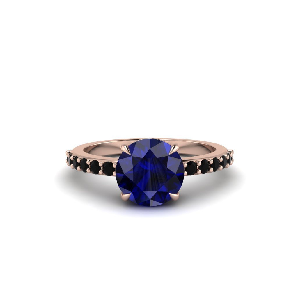 Traditional Sapphire Engagement Ring - Elaine No. 44