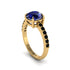 Traditional Sapphire Engagement Ring - Elaine No. 43