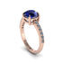 Traditional Sapphire Engagement Ring - Elaine No. 14