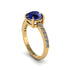Traditional Sapphire Engagement Ring - Elaine No. 13