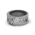 Triangle Cut Diamond Men's Architectural Ring - Levi No. 3 image 3
