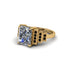 Unique Geometric Radiant Diamond Engagement Ring - Wilma No. 31 image 3