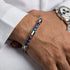 Sapphire Tennis Bracelet with United Arab Emirates Flag no. 15
