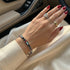 Black Diamond Tennis Bracelet with United Arab Emirates Flag no. 9