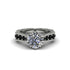Diamond Victorian Scroll Engagement Ring - Kehlani No. 33 image 2