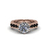 Diamond Victorian Scroll Engagement Ring - Kehlani No. 32 image 2