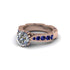 Diamond Victorian Scroll Engagement Ring - Kehlani No. 62 image 3