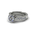 Diamond Victorian Scroll Engagement Ring - Kehlani No. 3