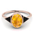 Geometrical Bezel Yellow Diamond Ring - Trinity No. 1008