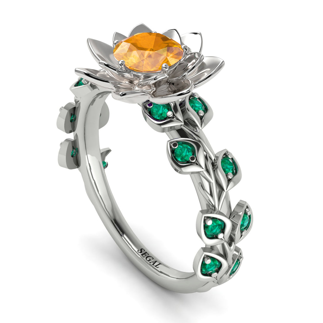 Lotus Flower And Leaves - Anna no. 603