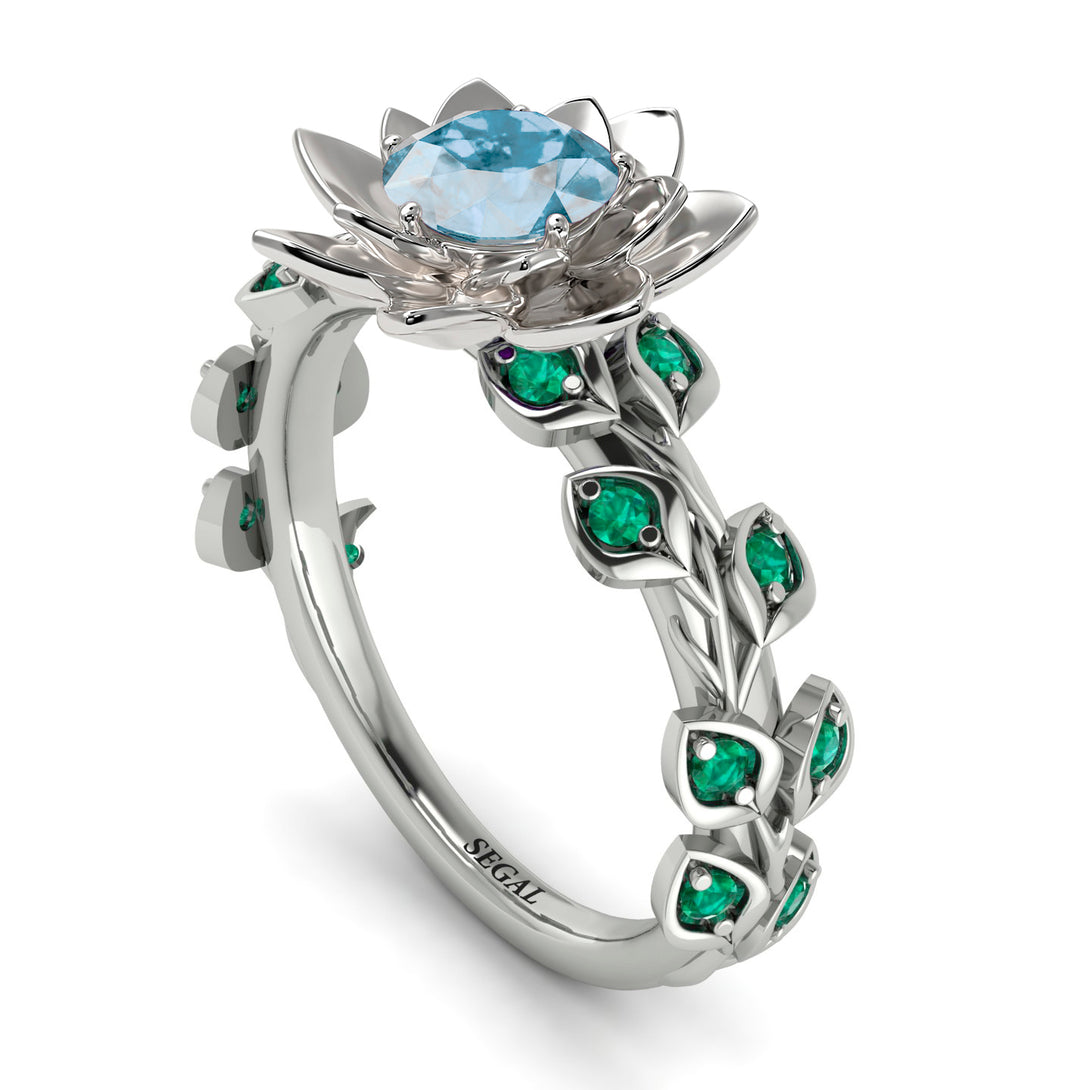 Lotus Flower And Leaves - Anna no. 403