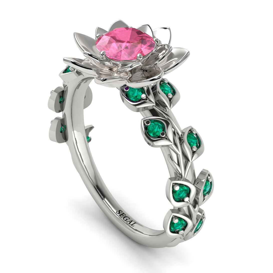 Lotus Flower And Leaves - Anna no. 803