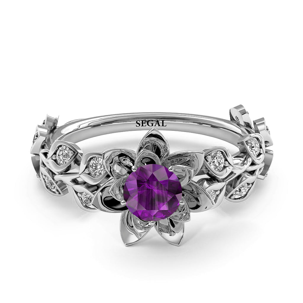 Lotus Flower And Leaves - Anna no. 306