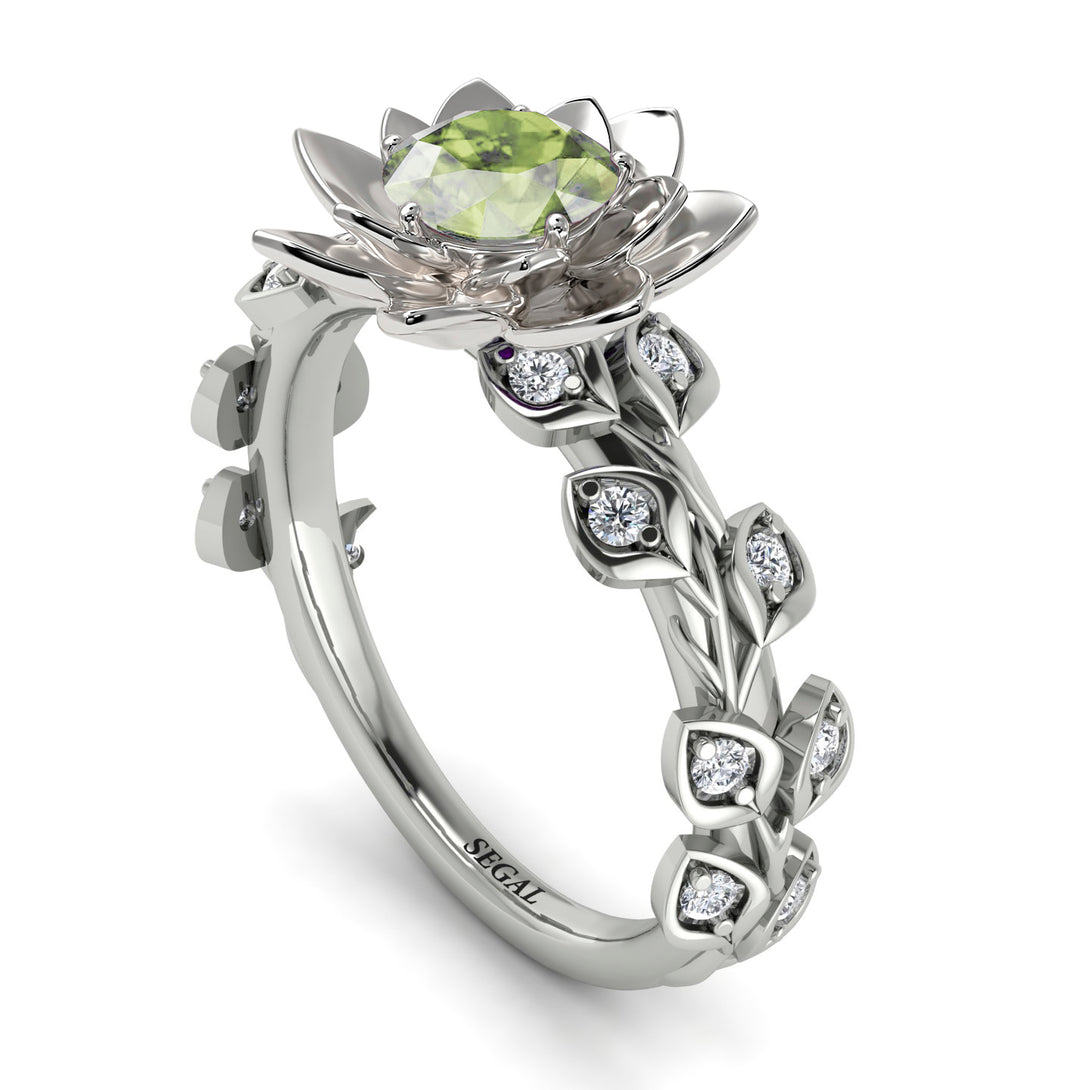 Lotus Flower And Leaves - Anna no. 706