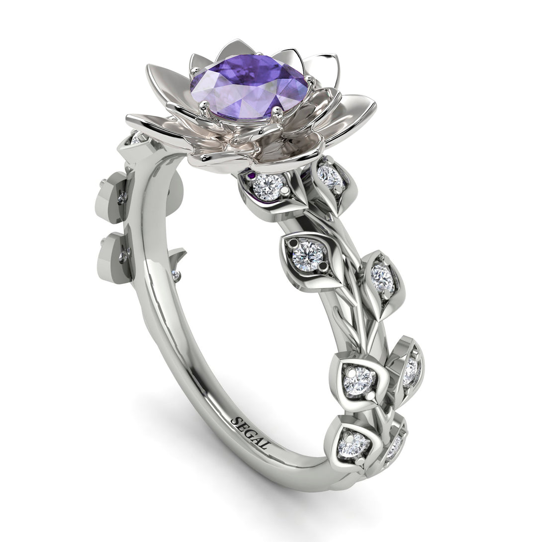 Lotus Flower And Leaves - Anna no. 206