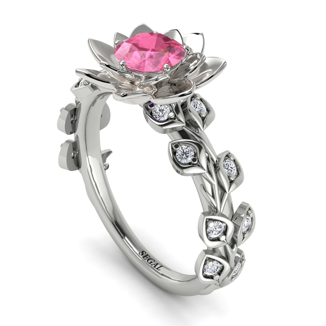 Lotus Flower And Leaves - Anna no. 806