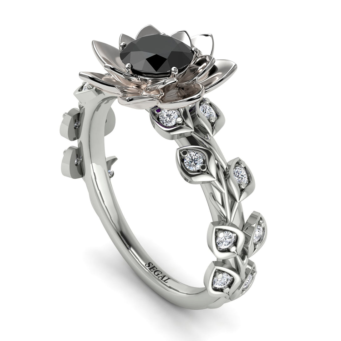 Lotus Flower And Leaves - Anna no. 30