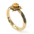 A lady's Rose Yellow Diamond Ring- Elena no. 1004