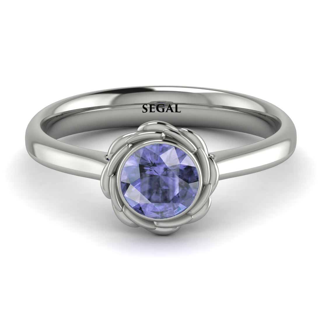 Solitaire Minimalist Tanzanite Ring - Eden No. 203