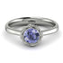 Solitaire Minimalist Tanzanite Ring - Eden No. 203