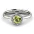 Solitaire Minimalist Peridot Ring - Eden No. 703 image 2