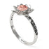Lotus Flower Morganite ring - Lotus no. 906