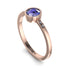 Bezel Minimalist Tanzanite Ring - Kinsley No. 202