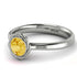 Solitaire Minimalist Citrine Ring - Eden No. 603