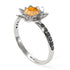 Lotus Flower Yellow Diamond ring - Lotus no. 1006