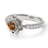 A lady's Rose Brown Diamond Ring- Elena no. 1103