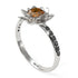Lotus Flower Brown Diamond ring - Lotus no. 1106