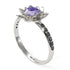 Lotus Flower Tanzanite ring - Lotus no. 206