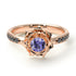 A lady's Rose Tanzanite Ring- Elena no. 205