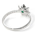 Lotus Flower Emerald ring - Lotus no. 21