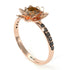 Lotus Flower Brown Diamond ring - Lotus no. 1105