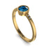 Bezel Minimalist Blue Topaz Ring - Kinsley No. 501