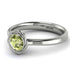 Solitaire Minimalist Peridot Ring - Eden No. 703 image 3