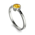 Bezel Minimalist Citrine Ring - Kinsley No. 606 image 2