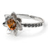 Lotus Flower Brown Diamond ring - Lotus no. 1106