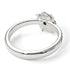 A lady's Rose Emerald Engagement Ring - Elena no. 21