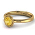 Solitaire Minimalist Citrine Ring - Eden No. 601 image 2