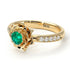 A lady's Rose Emerald Ring - Elena no. 16